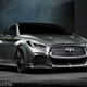 Illustration for article titled The Infiniti Q60 Black S Concept Is A Nasty 500 HP Hybrid With F1-Style KERS